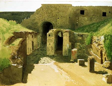 Italian Ruins von Iwan Nikolajewitsch Kramskoi