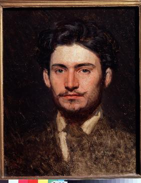 Porträt des Malers Fjodor Wassiljew (1850-1873)