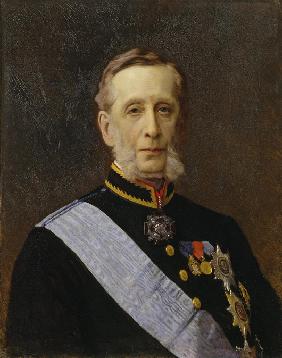 Porträt von Graf Pjotr Alexandrowitsch Walujew (1815-1890) 1880