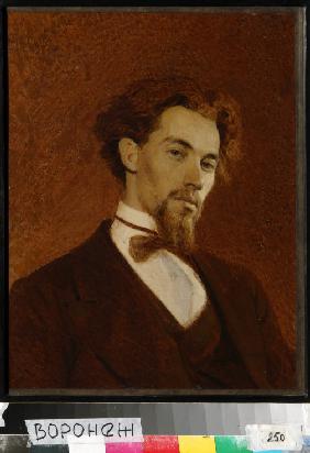Porträt von Maler Konstantin Sawizki (1844-1905) 1871