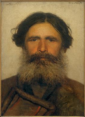 Porträt eines Bauern 1868