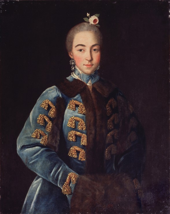 Bildnis der Hofdame Gräfin Anna Scheremetjewa von Iwan Petrowitsch Argunow