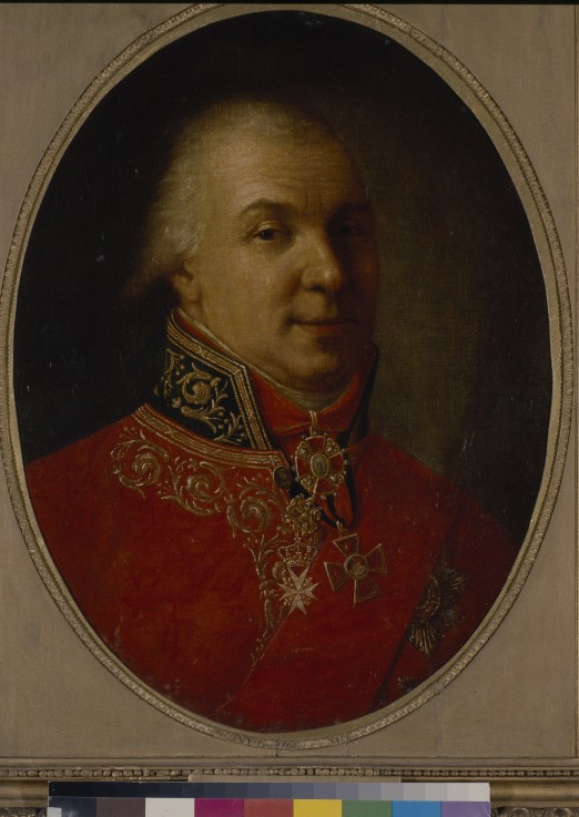Porträt des Dichters Gawriil R. Derschawin (1743-1816) von Iwan Petrowitsch Argunow