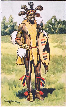 Zulu Chef, von MacMillan Schulplakaten, c.1950-60s 0