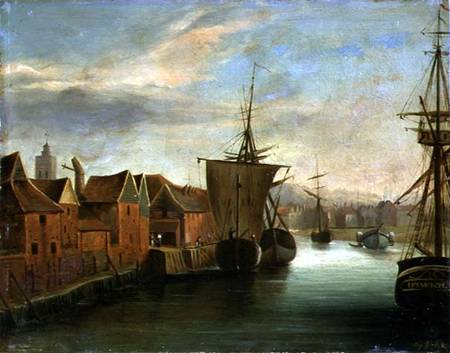 St. Catherine's Quay, Ipswich von Jabez Hare
