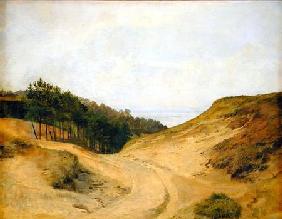 The Narrow Pass at Blankenese 1840  on p