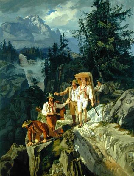 Tirolese Smugglers von Jacob Gensler