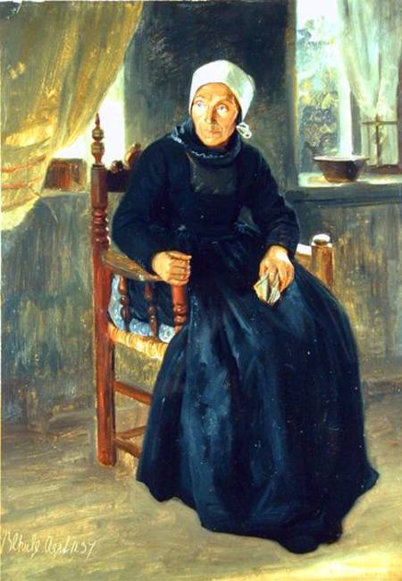 A Woman from Blankenese von Jacob Gensler