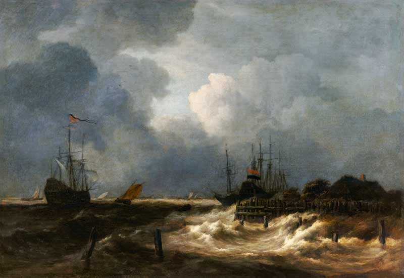 The Tempest von Jacob Isaacksz van Ruisdael