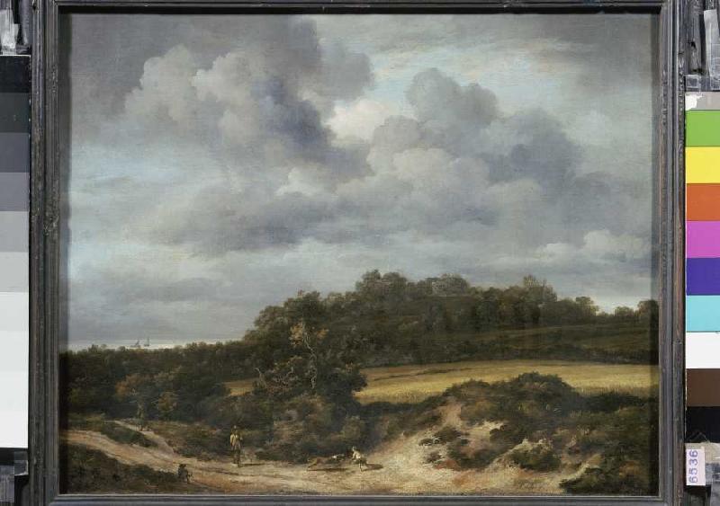 Das Kornfeld. von Jacob Isaacksz van Ruisdael