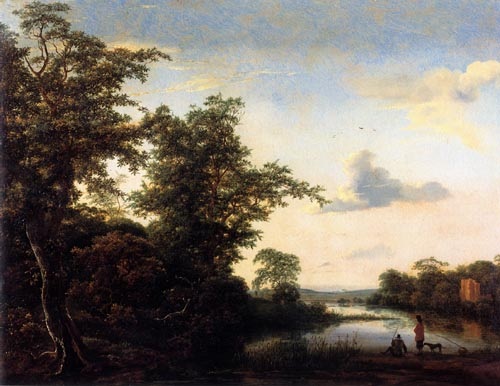 Landschaft bei Morgenstimmung von Jacob Isaacksz van Ruisdael