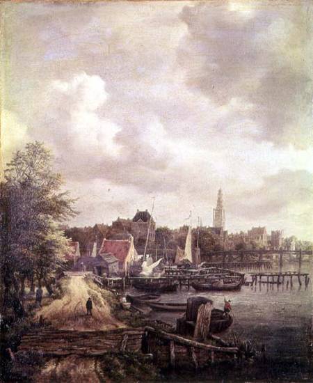 View of Amsterdam von Jacob Isaacksz van Ruisdael
