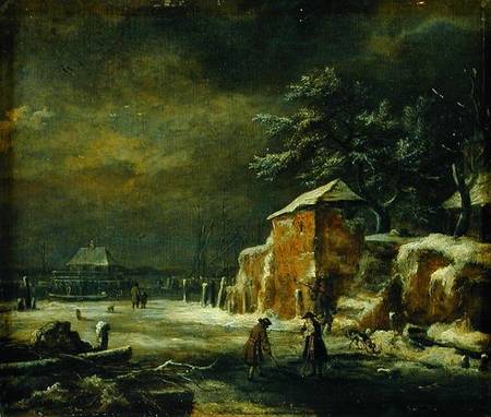 Winter Landscape von Jacob Isaacksz van Ruisdael