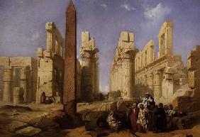 The Ruins of the Palace of Karnak at Thebes 1856