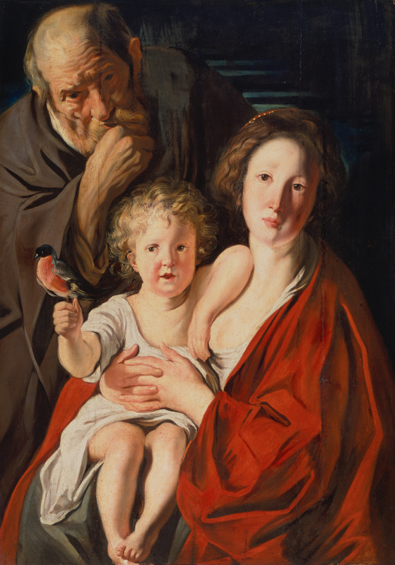 Die Heilige Familie von Jacob Jordaens