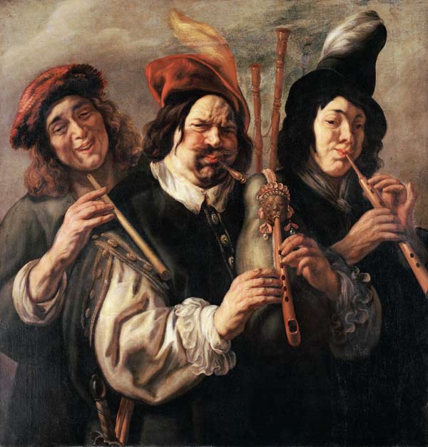 Three Musicians von Jacob Jordaens