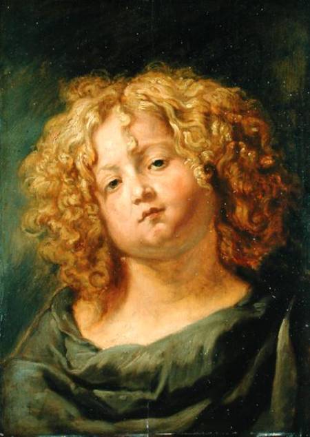 The Curly-Haired Girl von Jacob Jordaens