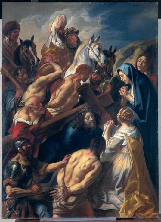 Die Kreuztragung Christi von Jacob Jordaens