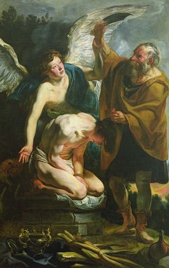 The Sacrifice of Isaac von Jacob Jordaens