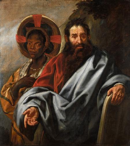 Moses and his Ethiopian wife Zipporah 1645
