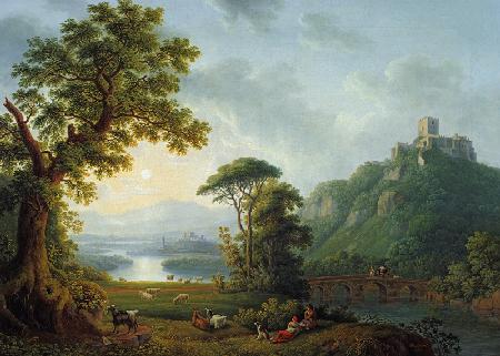 Flußlandschaft. 1806
