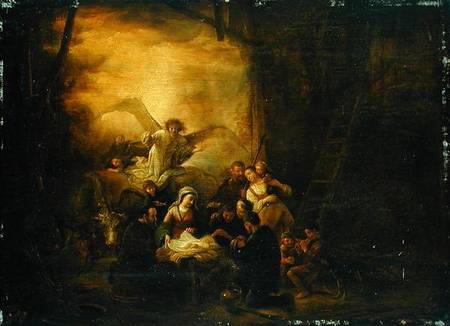 The Adoration of the Shepherds von Jacob Willemsz de Wet or Wett