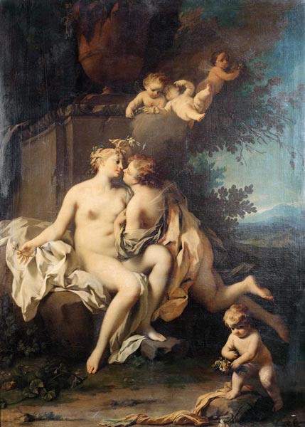 Cupid and Psyche von Jacopo Amigoni