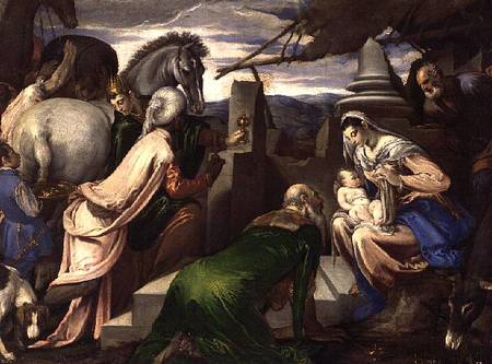 Adoration of the Magi von Jacopo Bassano