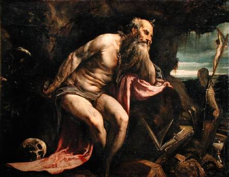St. Jerome von Jacopo Bassano