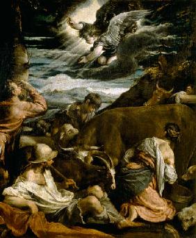 The Annunciation to the Shepherds c.1557-8