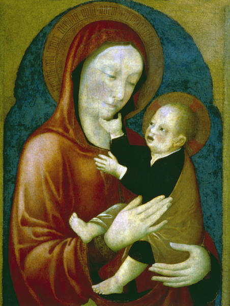 Jacopo Bellini, Maria mit Kind / Venedig von Jacopo Bellini