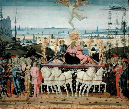 Triumph of Love von Jacopo del Sellaio