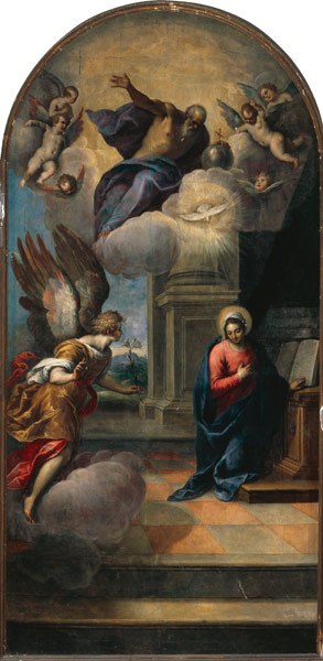 Palma il Giovane, Verkuendigung an Maria von Jacopo Palma