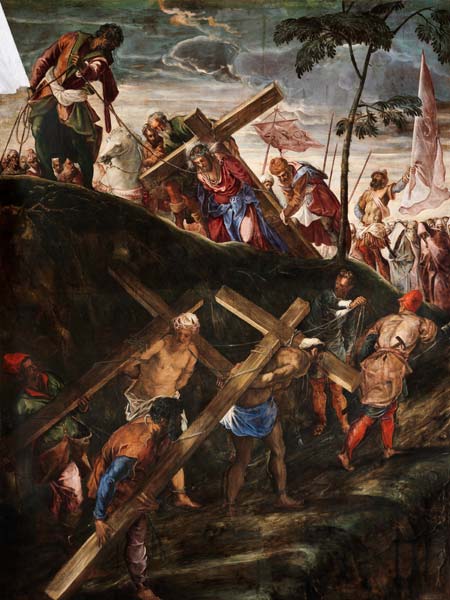 Tintoretto, Christ Carrying Cross von Jacopo Robusti Tintoretto