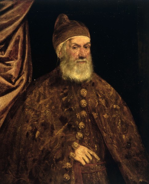 Girolamo Priuli / Paint.by Tintoretto von Jacopo Robusti Tintoretto