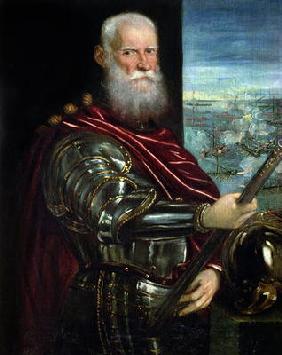 Portrait of Sebastiano Vernier (d.1578) Commander-in-Chief of the Venetian forces in the war against 16th
