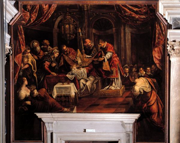 Tintoretto / Cicumcision of Christ von Jacopo Robusti Tintoretto