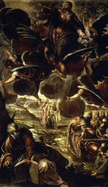 Tintoretto, Ascension of Christ von Jacopo Robusti Tintoretto