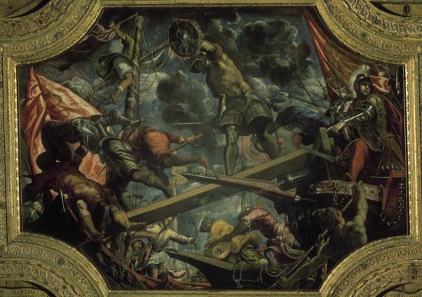 Tintoretto, Conquest of Riva 1440 von Jacopo Robusti Tintoretto