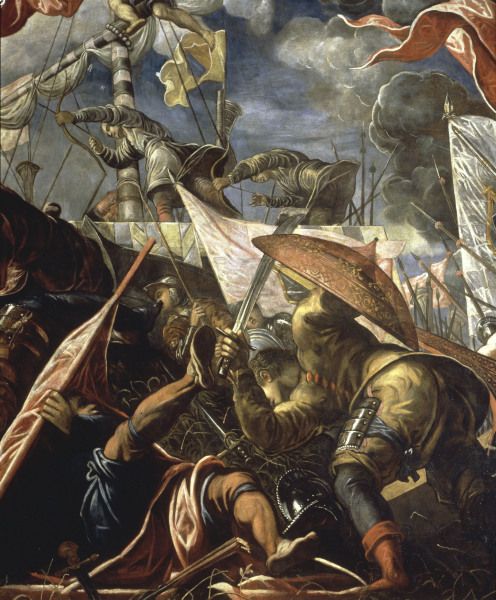 Victory at Argenta 1482 / Tintoretto von Jacopo Robusti Tintoretto