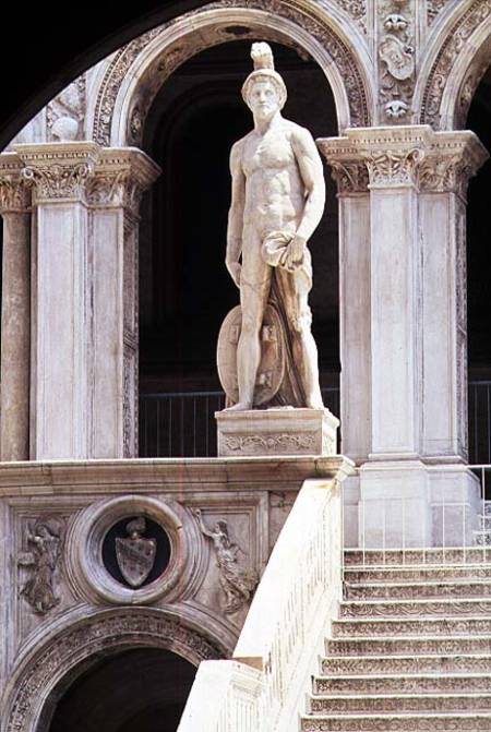 Mars, colossal statue von Jacopo Sansovino