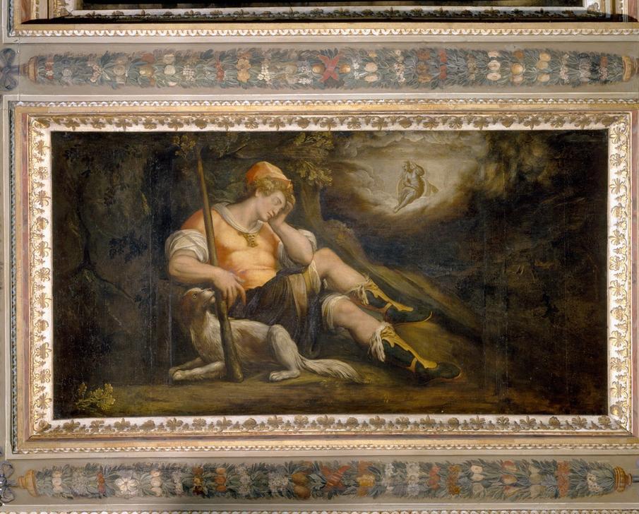 Diana und Endymion von Jacopo Zucchi