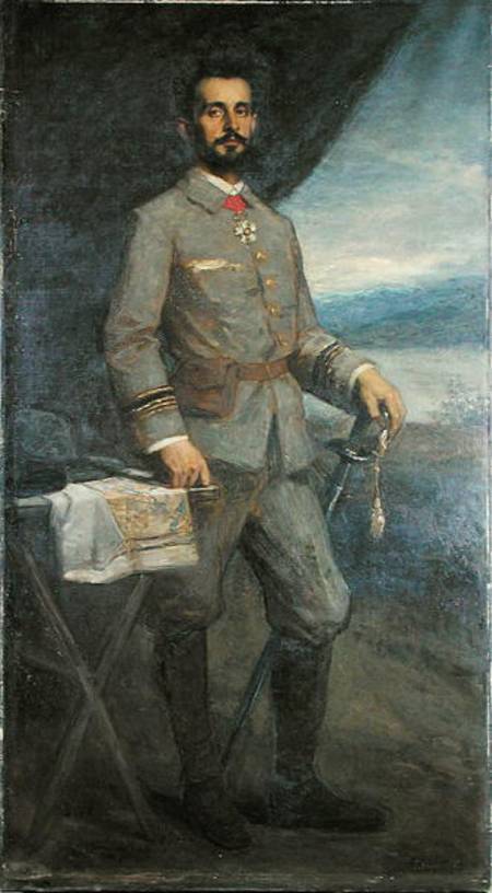 Commander Jean-Baptiste Marchand (1863-1934) von Jacques Fernand Humbert