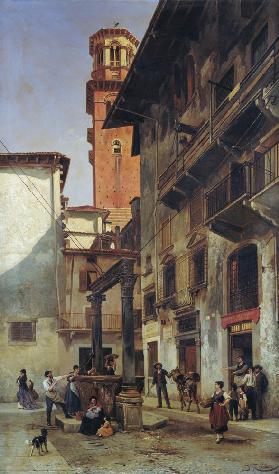 Via Mazzanti, Verona 1880