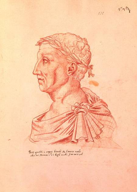 Ms.266 fol.271 v Petrarch (1304-74), from 'Recueil d'Arras' von Jacques Le Boucq