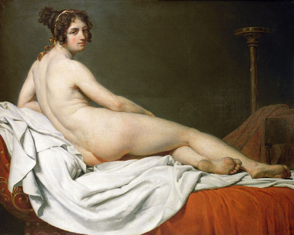 Reclining Nude von Jacques Louis David