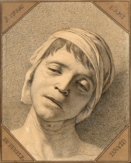 Jean Paul Marat von Jacques Louis David