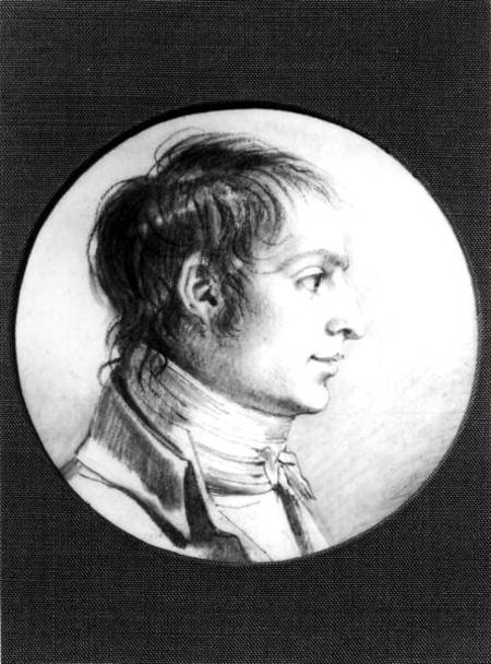 Portrait presumed to be Joseph Bonaparte (1768-1844) von Jacques Reattu