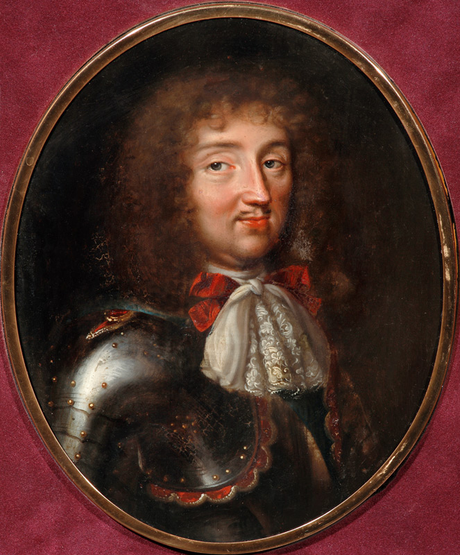 König Ludwig XIV. von Frankreich und Navarra (1638-1715) von Jacques Samuel Bernard