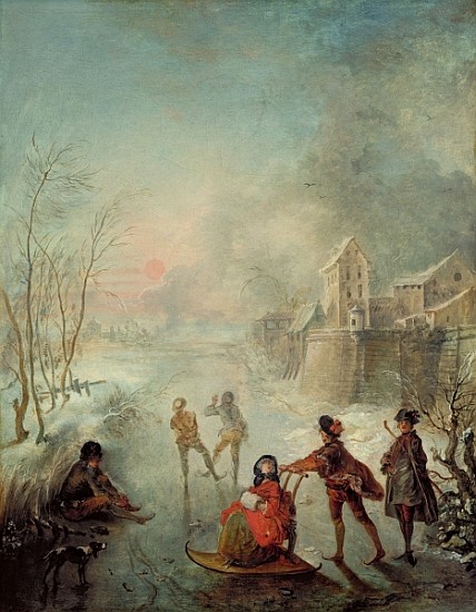 Winter von Jacques de Lajoue